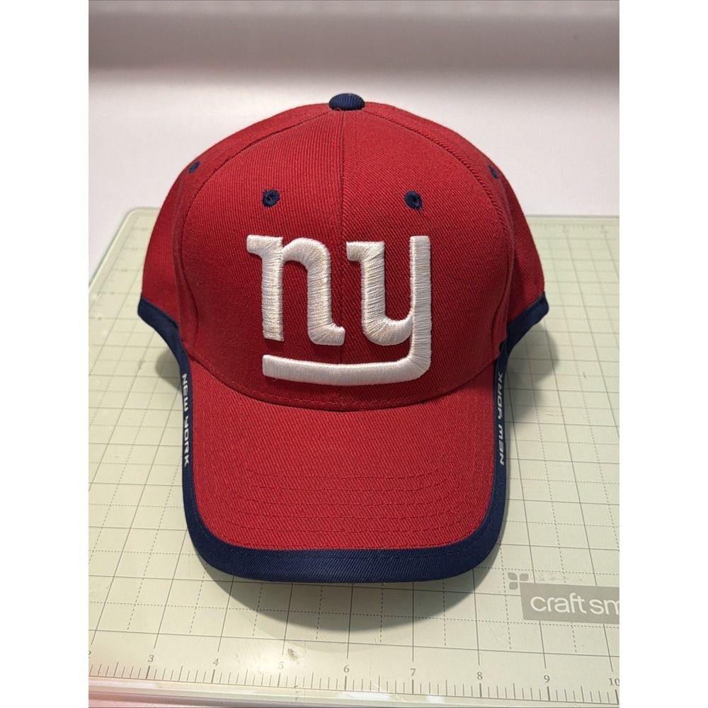 NFL NY Giants Ball Cap Blue and Red‎ Adjustable Adult Hat